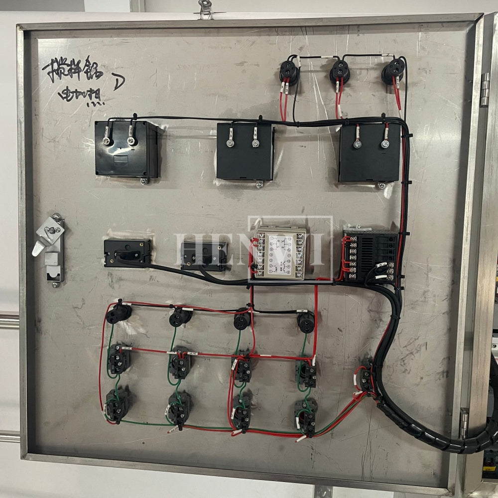 Máquina mezcladora de tanque de calentamiento y homogeneización con cubierta plegable y modelo de plataforma fija Henwi HWHM-F-2000L