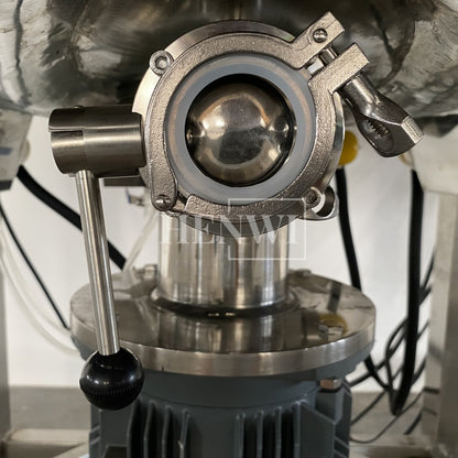 Henwi HWHM-F-500L Fixed Platform Model Half-Opened Foldable Cover Homogenizing Heating Mixer Tank Machine