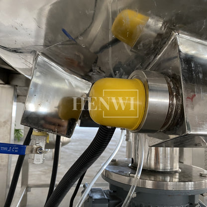Henwi HWHM-F-500L Fixed Platform Model Half-Opened Foldable Cover Homogenizing Heating Mixer Tank Machine