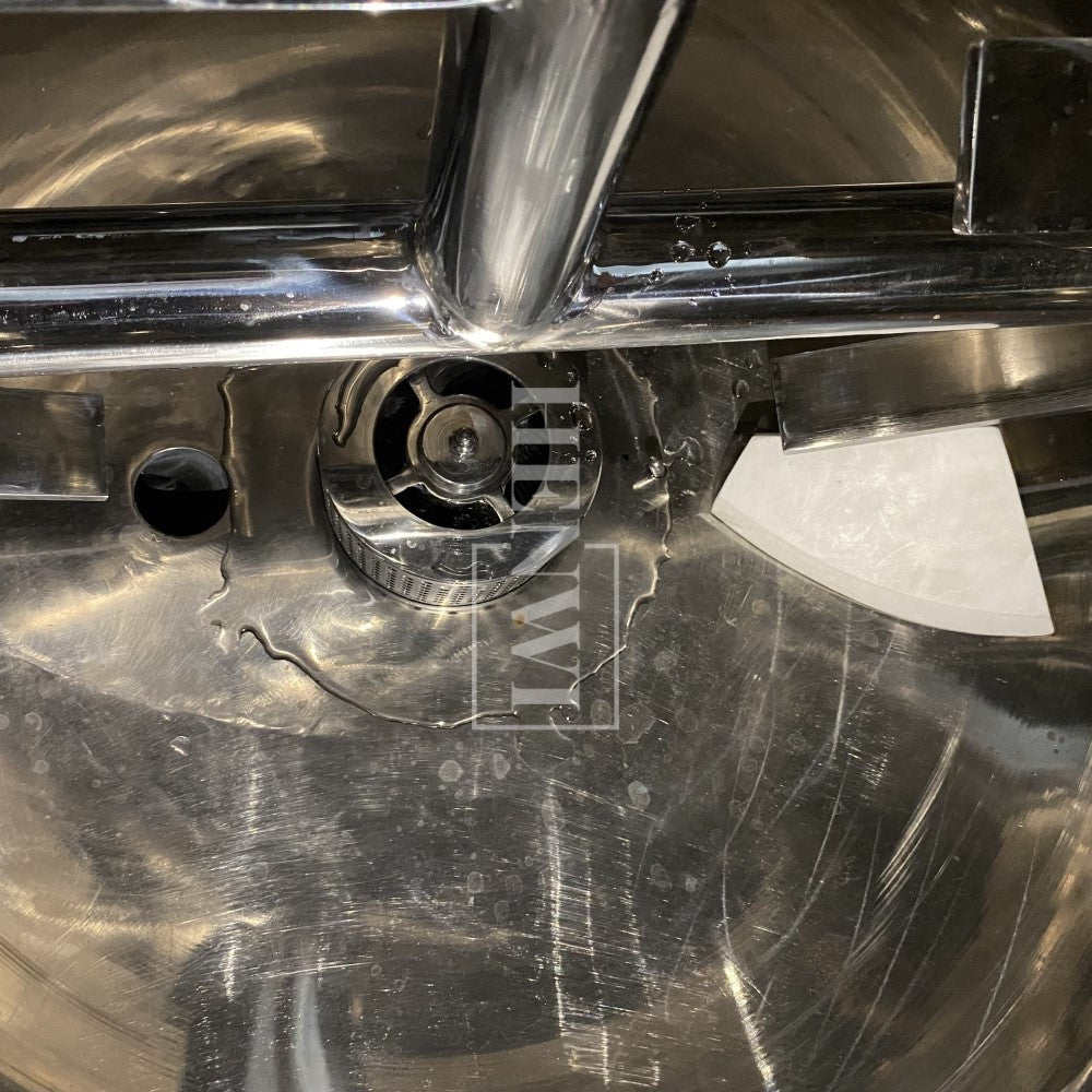 Henwi HWHM-F-500L Fixed Platform Model Half-Opened Foldable Cover Homogenizing Heating Mixer Tank Machine