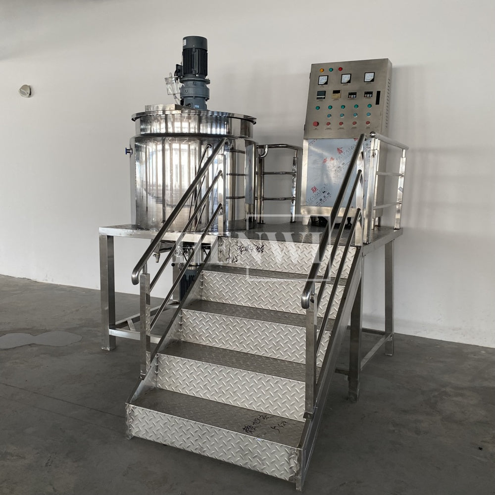 Henwi HWHM-F-500L Fixed Platform Model Half-Opened Foldable Cover Homogenizing Heating Mixer Tank Machine