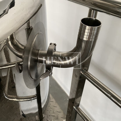 Henwi HWHM-F-500L Fixed Platform Model Half-Opened Foldable Cover Homogenizing Heating Mixer Tank Machine