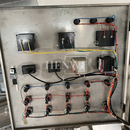 Henwi HWHM-F-500L Fixed Platform Model Half-Opened Foldable Cover Homogenizing Heating Mixer Tank Machine