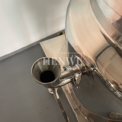 Henwi HWHM-M-200L Mobile Model Half-Opened Foldable Cover Homogenizing Heating Mixer Tank Machine