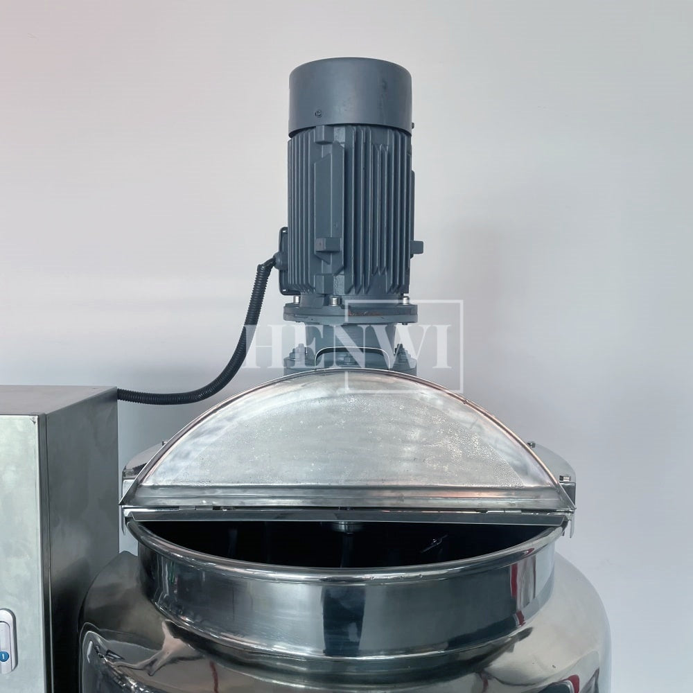 Henwi HWHM-M-200L Mobile Model Half-Opened Foldable Cover Homogenizing Heating Mixer Tank Machine