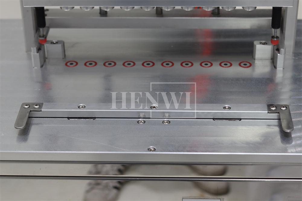 Henwi HWKH-Manual Lipstick Demoulding Machine With Lipstick Shell Tube Pneumatic Drive Air Blowing Releasing Assembling Stripper