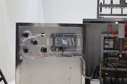 Henwi HWKH-Manual Lipstick Demoulding Machine With Lipstick Shell Tube Pneumatic Drive Air Blowing Releasing Assembling Stripper