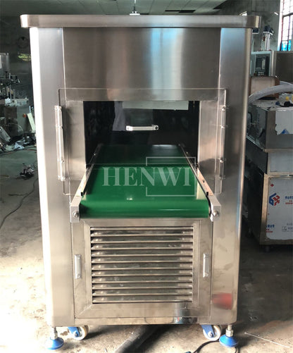 Henwi HWKH-Single Lane Chilling Tunnel Industrial Quick Freezer Tunnel Refrigerating Chilling Petroleum Jelly Lipstick Frozen Freezing Equipment Cooling Tunnel