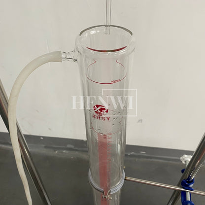 Henwi HWLD-Lab 2151 Ross-Miles Shampoo Dishwasher Paste Analysis Meter Foam Tester Water Bath Pot Circulation Heating Surface