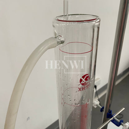 Henwi HWLD-Lab 2151 Ross-Miles Shampoo Dishwasher Paste Analysis Meter Foam Tester Water Bath Pot Circulation Heating Surface