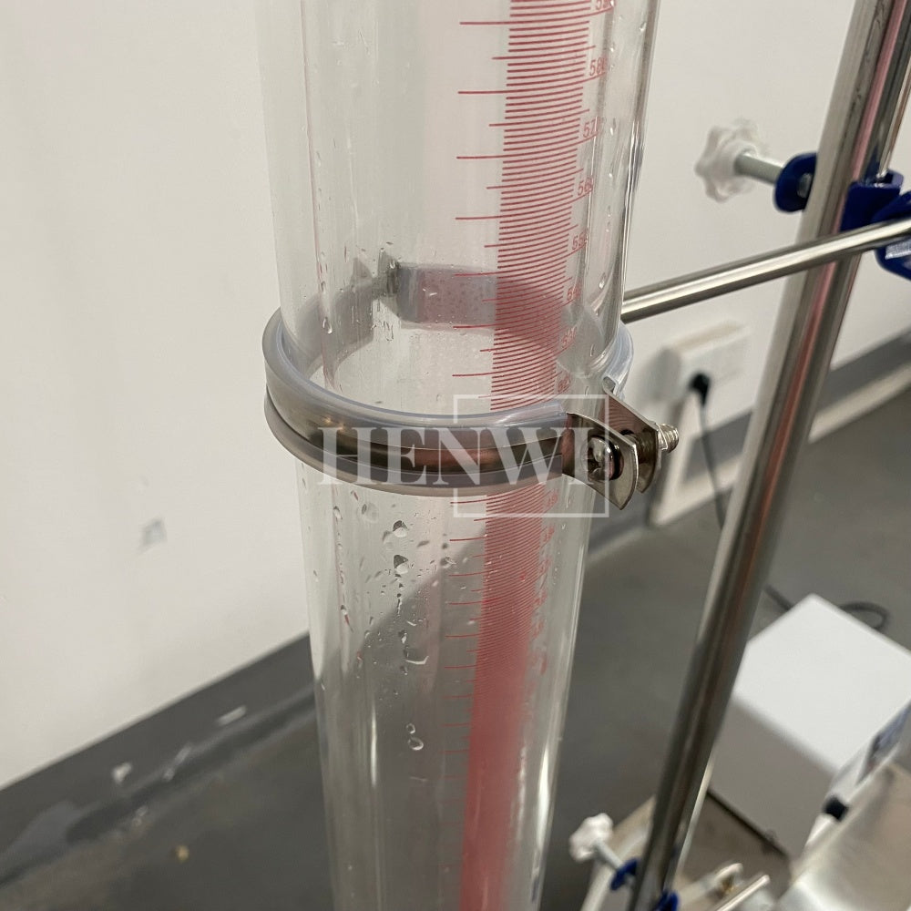 Henwi HWLD-Lab 2151 Ross-Miles Shampoo Dishwasher Paste Analysis Meter Foam Tester Water Bath Pot Circulation Heating Surface