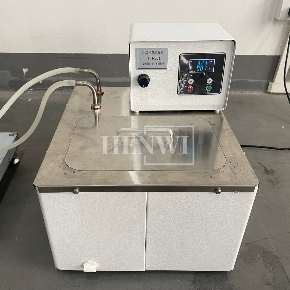 Henwi HWLD-Lab 2151 Ross-Miles Shampoo Dishwasher Paste Analysis Meter Foam Tester Water Bath Pot Circulation Heating Surface