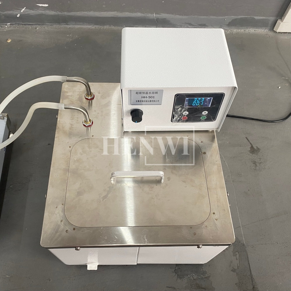 Henwi HWLD-Lab 2151 Ross-Miles Shampoo Dishwasher Paste Analysis Meter Foam Tester Water Bath Pot Circulation Heating Surface