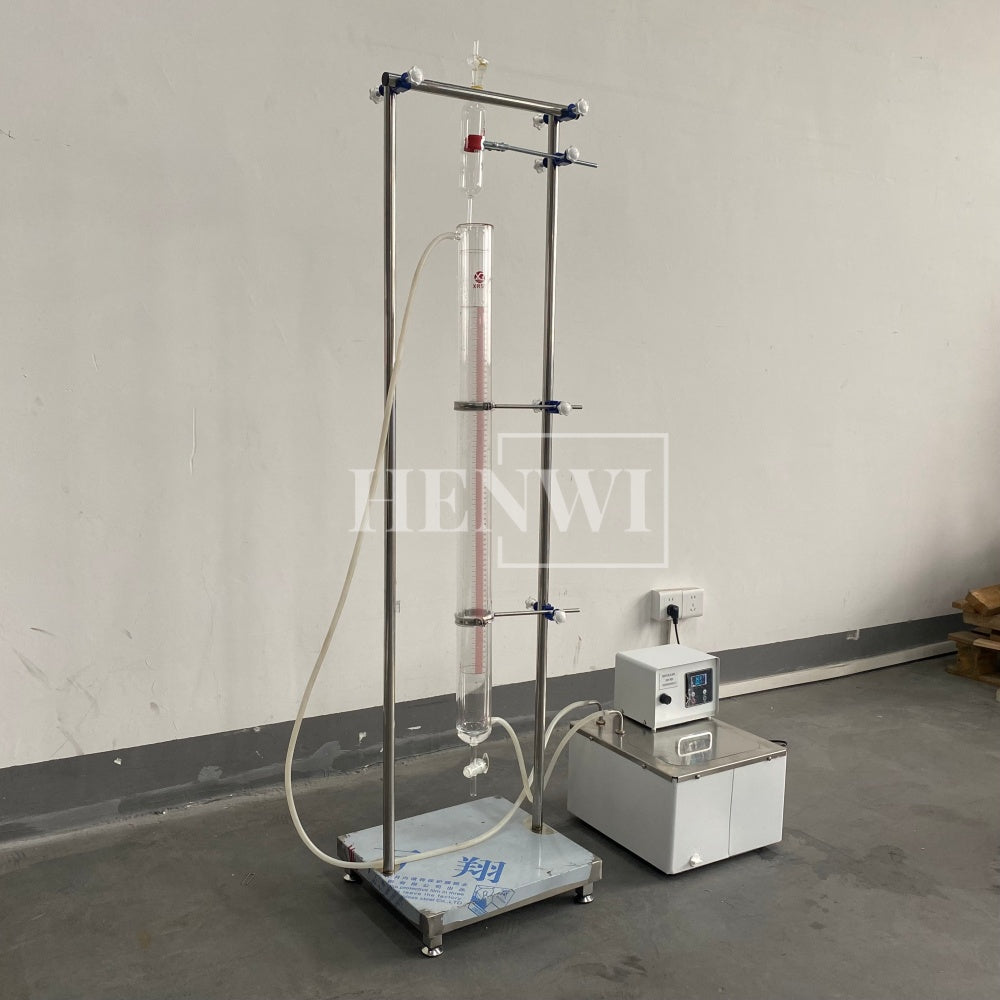 Henwi HWLD-Lab 2151 Ross-Miles Shampoo Dishwasher Paste Analysis Meter Foam Tester Water Bath Pot Circulation Heating Surface