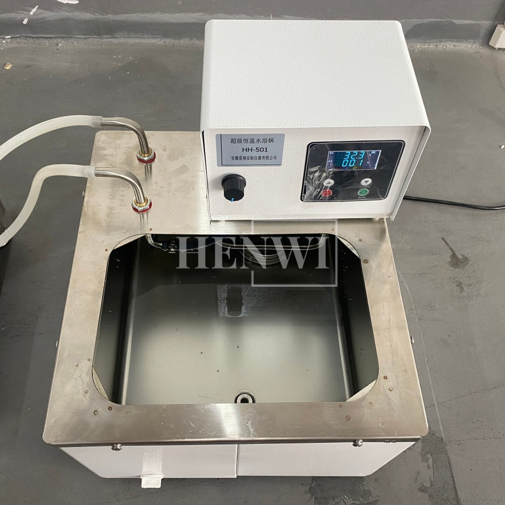 Henwi HWLD-Lab 2151 Ross-Miles Shampoo Dishwasher Paste Analysis Meter Foam Tester Water Bath Pot Circulation Heating Surface