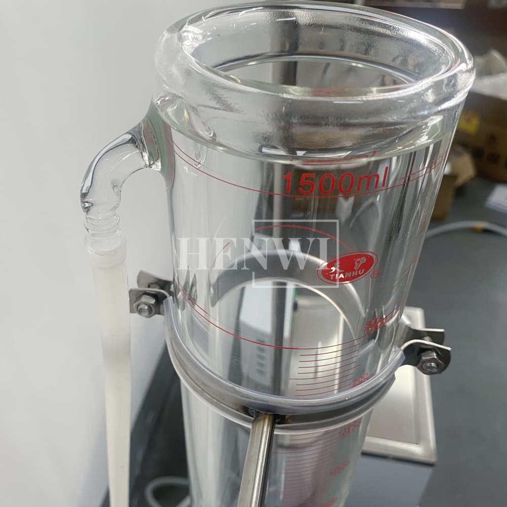 Henwi HWLD-Lab 2152 Ross-Miles Powder Detergent Liquid Detergent Soap Foaming Test Apparatus Surface Active Agent Analyzer