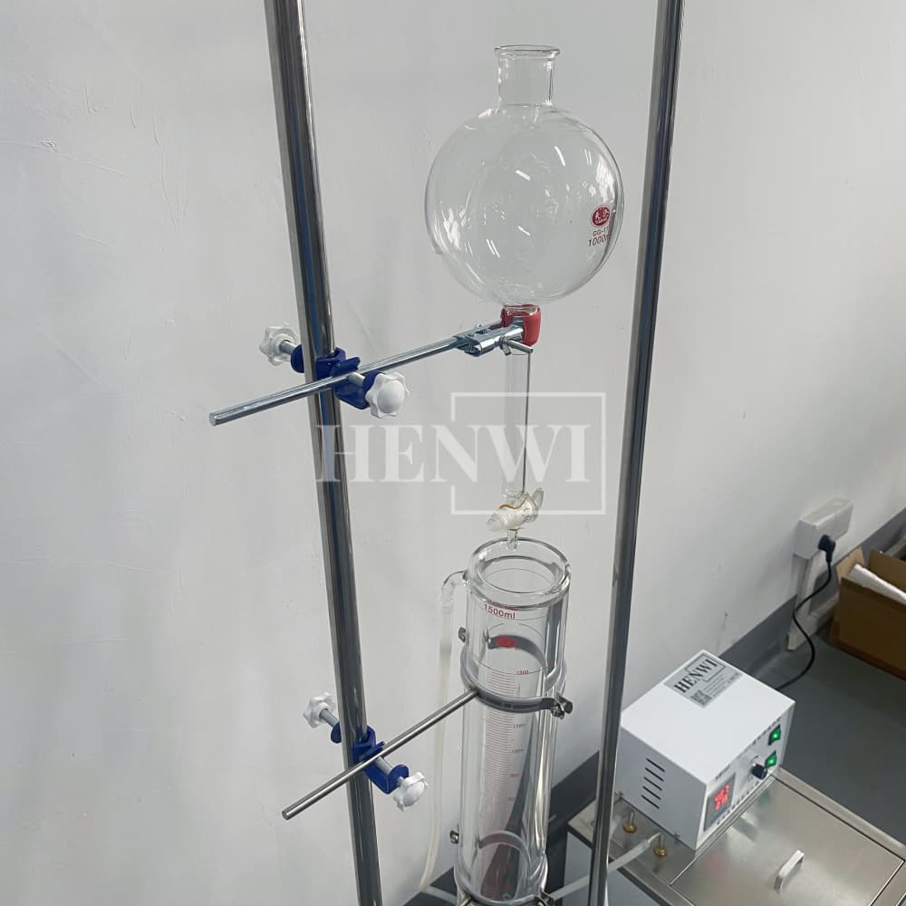 Henwi HWLD-Lab 2152 Ross-Miles Powder Detergent Liquid Detergent Soap Foaming Test Apparatus Surface Active Agent Analyzer