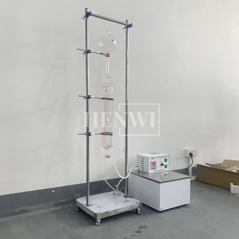 Henwi HWLD-Lab 2152 Ross-Miles Powder Detergent Liquid Detergent Soap Foaming Test Apparatus Surface Active Agent Analyzer