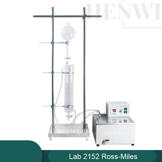 Henwi HWLD-Lab 2152 Ross-Miles Powder Detergent Liquid Detergent Soap Foaming Test Apparatus Surface Active Agent Analyzer