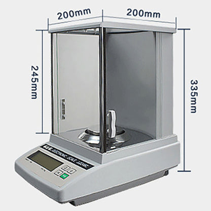 Henwi HWLD-Lab Desktop Analytical Balance Digital Weighing Balance Electronic Ultra Micro Precision Balance Weigher Scales Laboratory