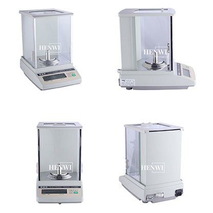 Henwi HWLD-Lab Desktop Analytical Balance Digital Weighing Balance Electronic Ultra Micro Precision Balance Weigher Scales Laboratory