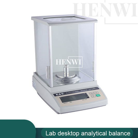 Henwi HWLD-Lab Desktop Analytical Balance Digital Weighing Balance Electronic Ultra Micro Precision Balance Weigher Scales Laboratory