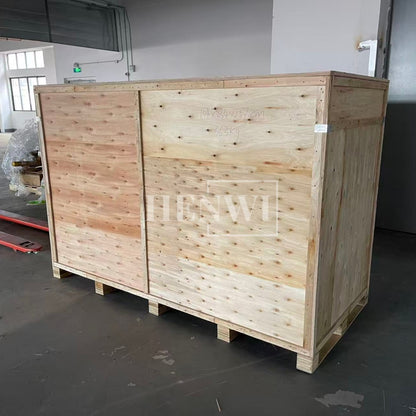 Henwi HWLM-RS 1 Side Automatic Round Bottle & Square Bottle One Side Labeller Machine Self-Adhesive Sticker Labeling Machine