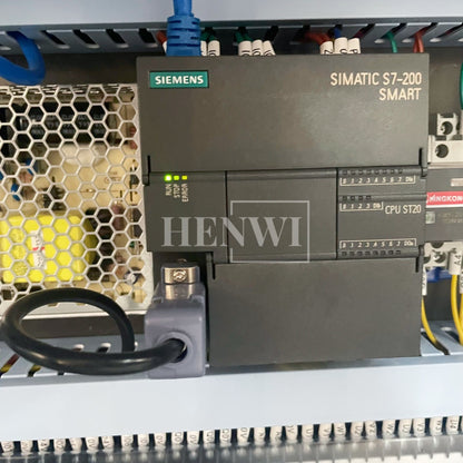 Henwi HWLM-RS 1 Side Automatic Round Bottle & Square Bottle One Side Labeller Machine Self-Adhesive Sticker Labeling Machine