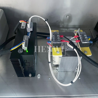 Henwi HWLM-RS 1 Side Automatic Round Bottle & Square Bottle One Side Labeller Machine Self-Adhesive Sticker Labeling Machine