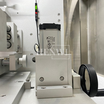 Henwi HWLM-Bottle Sleeve Dropping Wrapping Shrinking Machine Plastic Glass Beer Bottle Jar Pop Can Tin Sleeve Labeling Steam Shrinking Machine