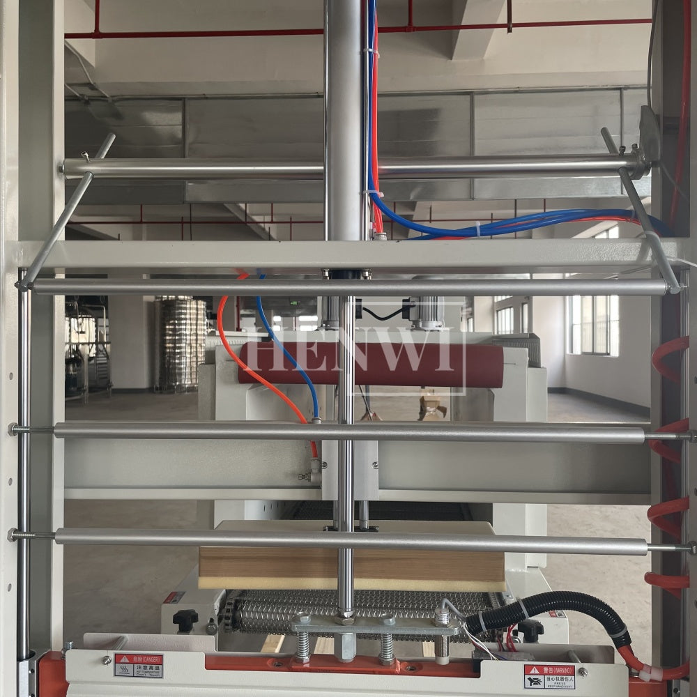 Henwi HWMB-Sleeve LDPE Film Labels Wrapping Sealing Shrinking Machine Sleeve Model Film Overwrapping Cutting Sealing Machine Plastic Glass Beer Bottle Film Packaging Heating Shrinking Machine