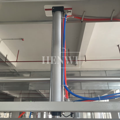 Henwi HWMB-Sleeve LDPE Film Labels Wrapping Sealing Shrinking Machine Sleeve Model Film Overwrapping Cutting Sealing Machine Plastic Glass Beer Bottle Film Packaging Heating Shrinking Machine