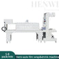 Henwi HWMB-Sleeve LDPE Film Labels Wrapping Sealing Shrinking Machine Sleeve Model Film Overwrapping Cutting Sealing Machine Plastic Glass Beer Bottle Film Packaging Heating Shrinking Machine