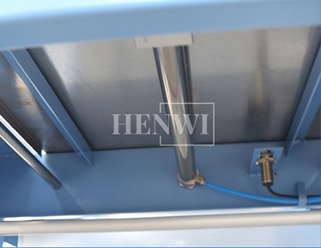 Henwi HWMB-Sleeve Labels Wrapping Sealing Shrinking Machine Sleeve Model Film Overwrapping Cutting Sealing Machine Plastic Glass Beer Bottle Film Packaging Heating Shrinking Machine