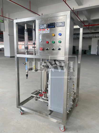 Henwi HWRO-EDI Module 500-2000L/H Electro-Deionization Ultrapure Water Purification Treatment Equipment Pure Water Making Machine Water Purifying Device