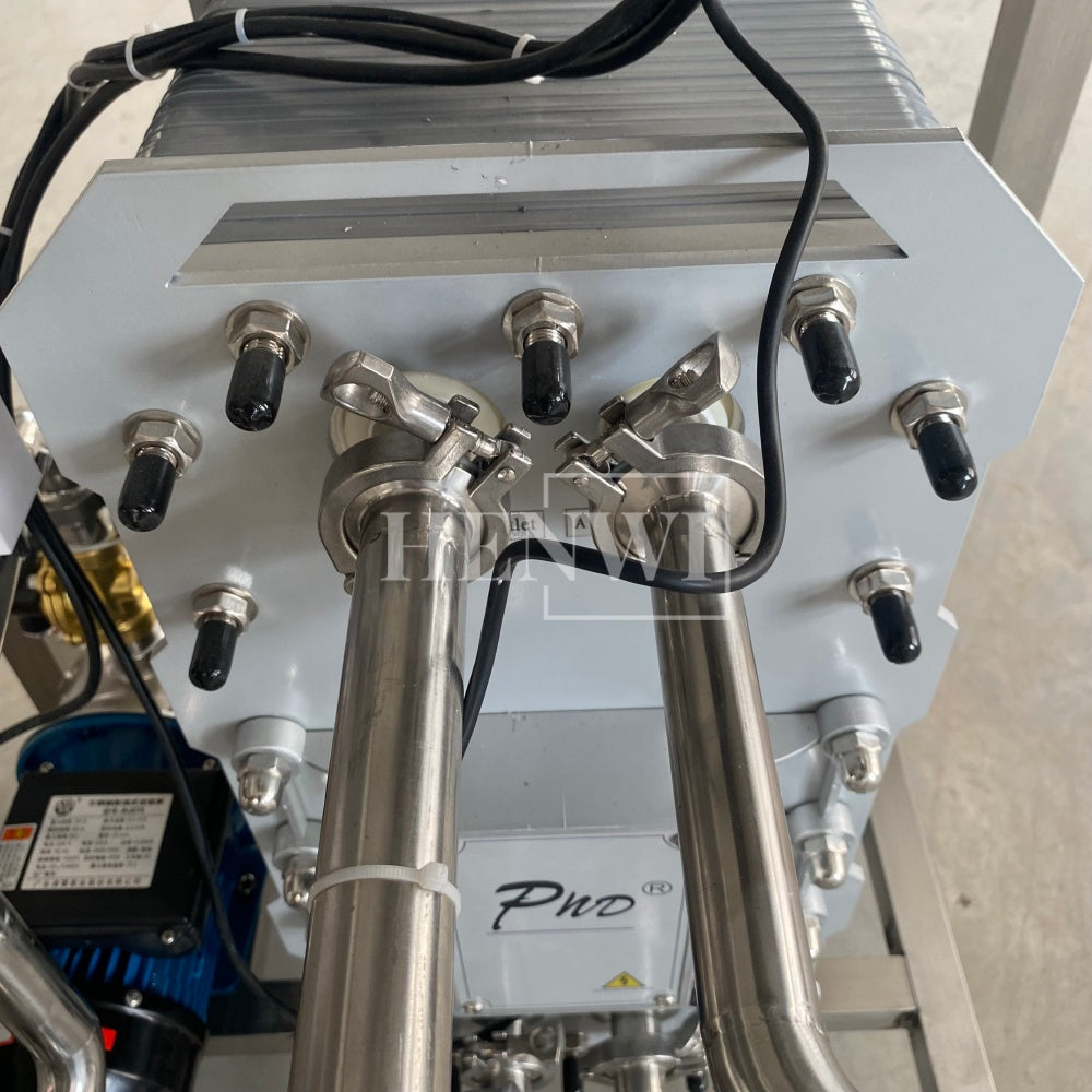 Henwi HWRO-EDI Module 500-2000L/H Electro-Deionization Ultrapure Water Purification Treatment Equipment Pure Water Making Machine Water Purifying Device