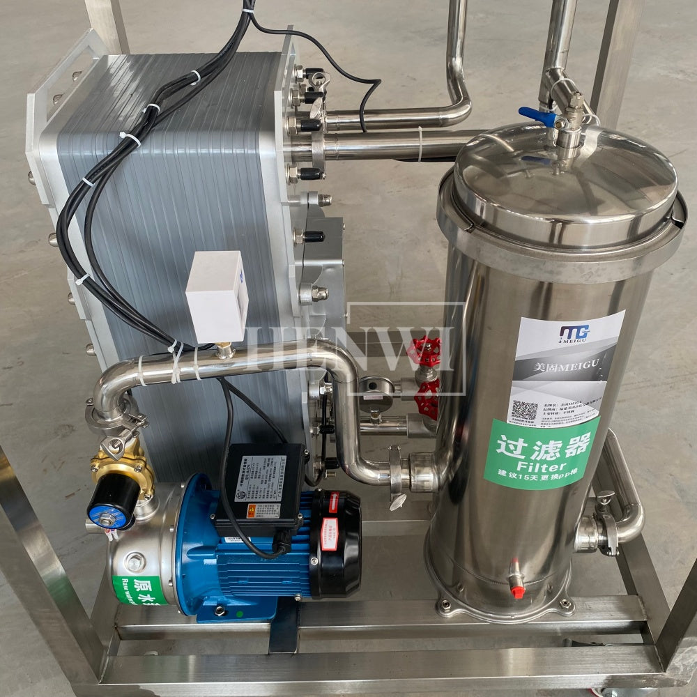 Henwi HWRO-EDI Module 500-2000L/H Electro-Deionization Ultrapure Water Purification Treatment Equipment Pure Water Making Machine Water Purifying Device