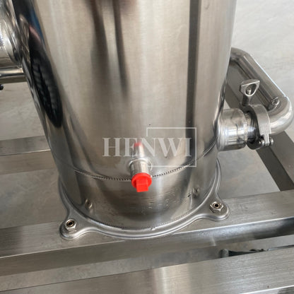 Henwi HWRO-EDI Module 500-2000L/H Electro-Deionization Ultrapure Water Purification Treatment Equipment Pure Water Making Machine Water Purifying Device
