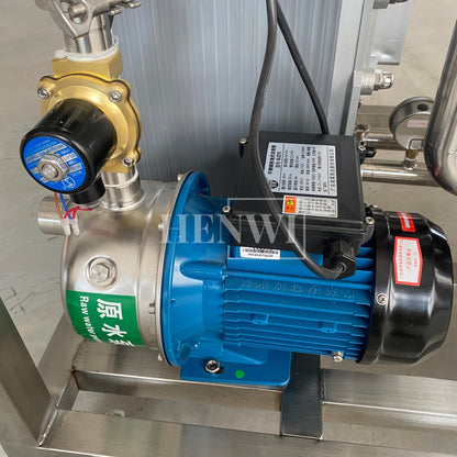 Henwi HWRO-EDI Module 500-2000L/H Electro-Deionization Ultrapure Water Purification Treatment Equipment Pure Water Making Machine Water Purifying Device