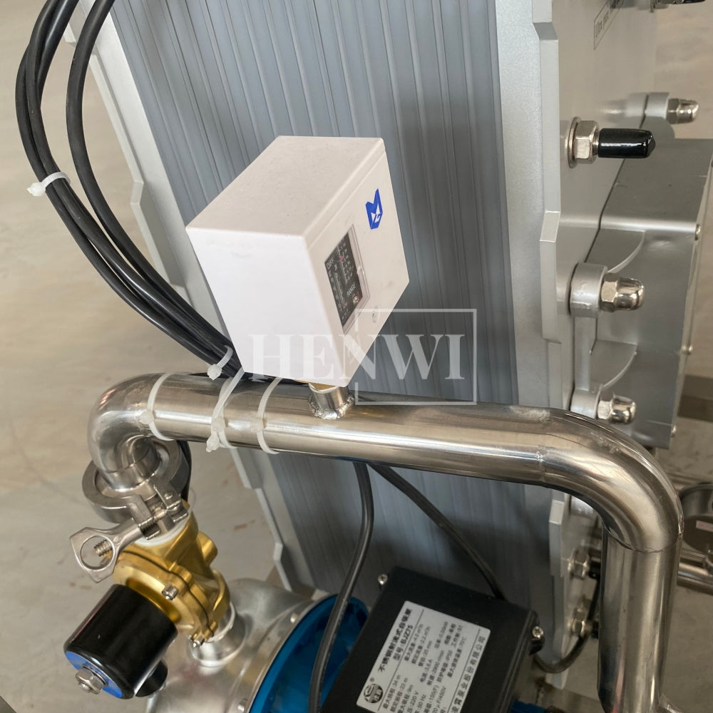 Henwi HWRO-EDI Module 500-2000L/H Electro-Deionization Ultrapure Water Purification Treatment Equipment Pure Water Making Machine Water Purifying Device