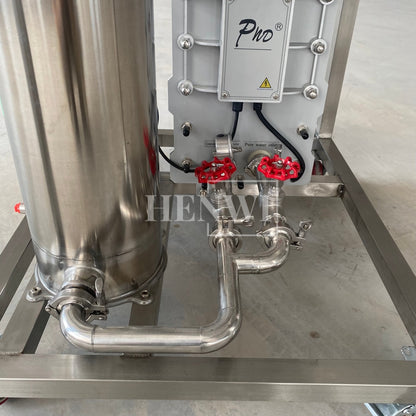 Henwi HWRO-EDI Module 500-2000L/H Electro-Deionization Ultrapure Water Purification Treatment Equipment Pure Water Making Machine Water Purifying Device