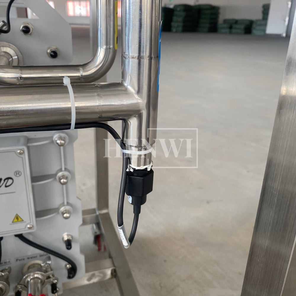Henwi HWRO-EDI Module 500-2000L/H Electro-Deionization Ultrapure Water Purification Treatment Equipment Pure Water Making Machine Water Purifying Device