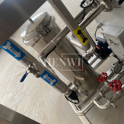Henwi HWRO-EDI Module 500-2000L/H Electro-Deionization Ultrapure Water Purification Treatment Equipment Pure Water Making Machine Water Purifying Device