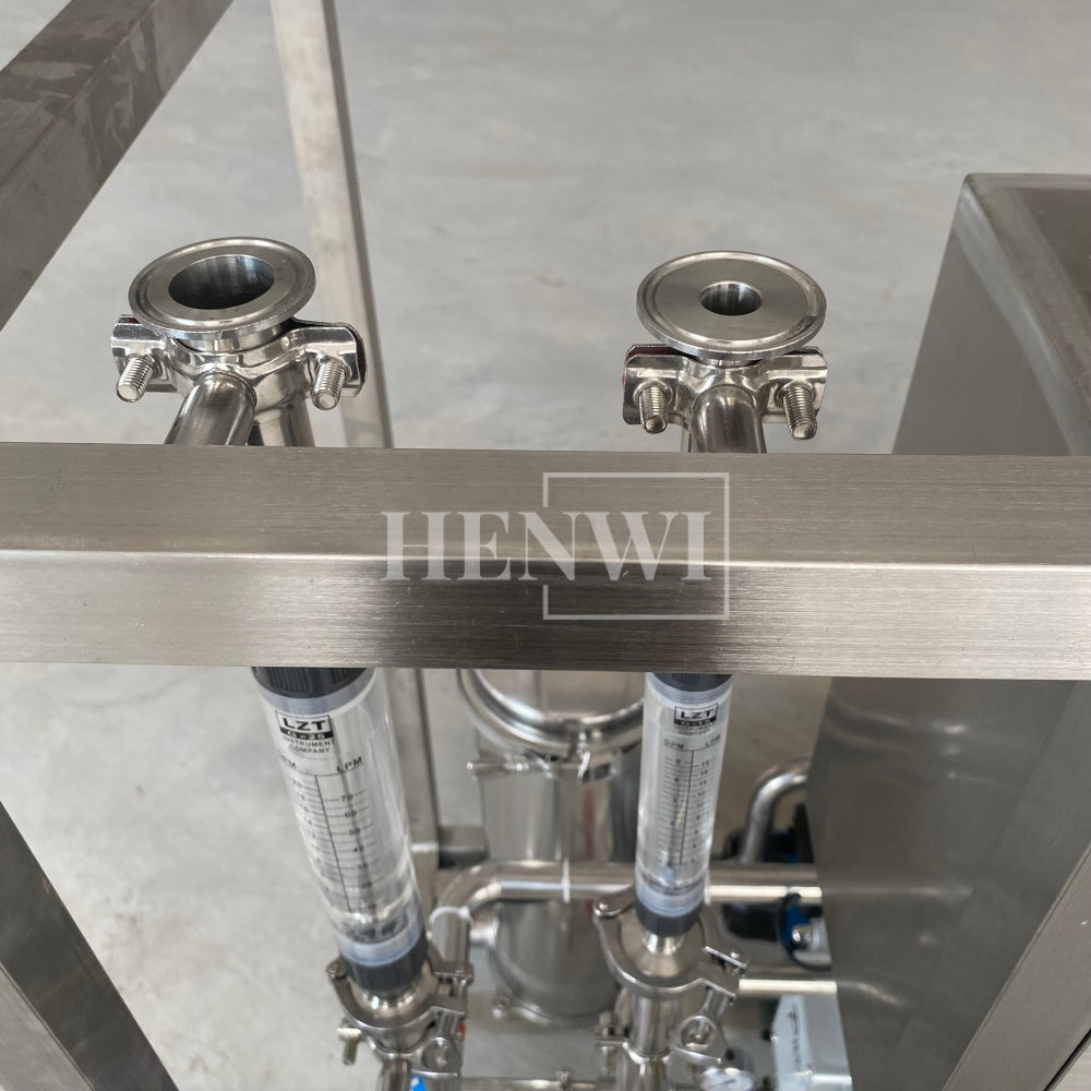 Henwi HWRO-EDI Module 500-2000L/H Electro-Deionization Ultrapure Water Purification Treatment Equipment Pure Water Making Machine Water Purifying Device