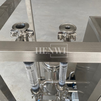 Henwi HWRO-EDI Module 500-2000L/H Electro-Deionization Ultrapure Water Purification Treatment Equipment Pure Water Making Machine Water Purifying Device