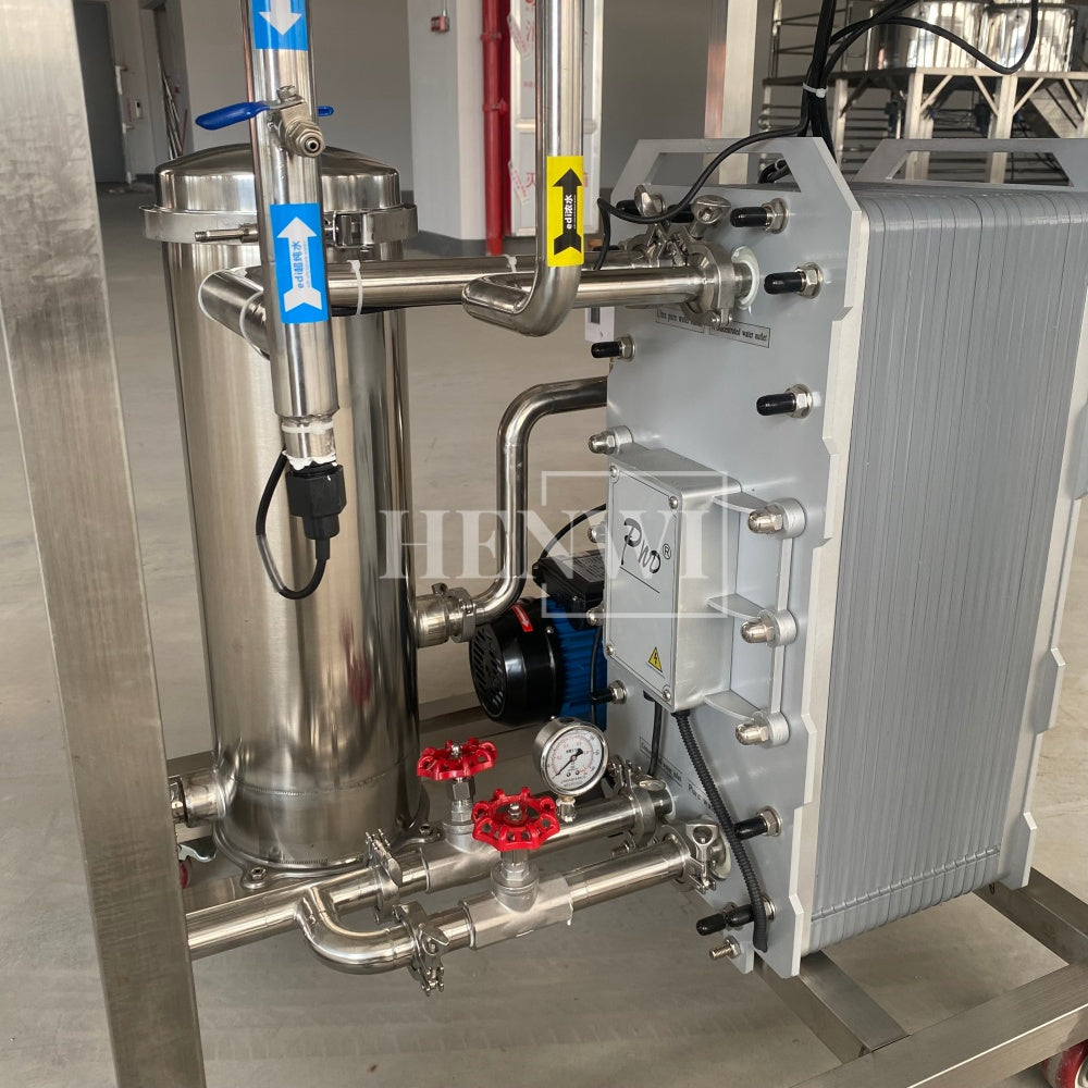 Henwi HWRO-EDI Module 500-2000L/H Electro-Deionization Ultrapure Water Purification Treatment Equipment Pure Water Making Machine Water Purifying Device
