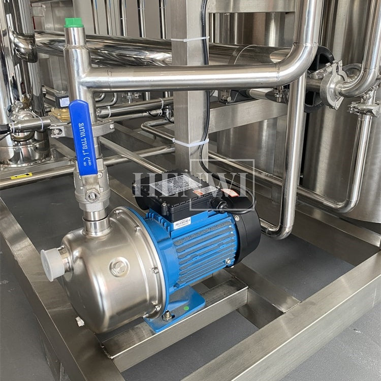Henwi HWRO-Single Stage-1000-2000L/H-SUS Reverse Osmosis Water Purification Treatment Equipment Pure Water Making Machine Water Purifying Device