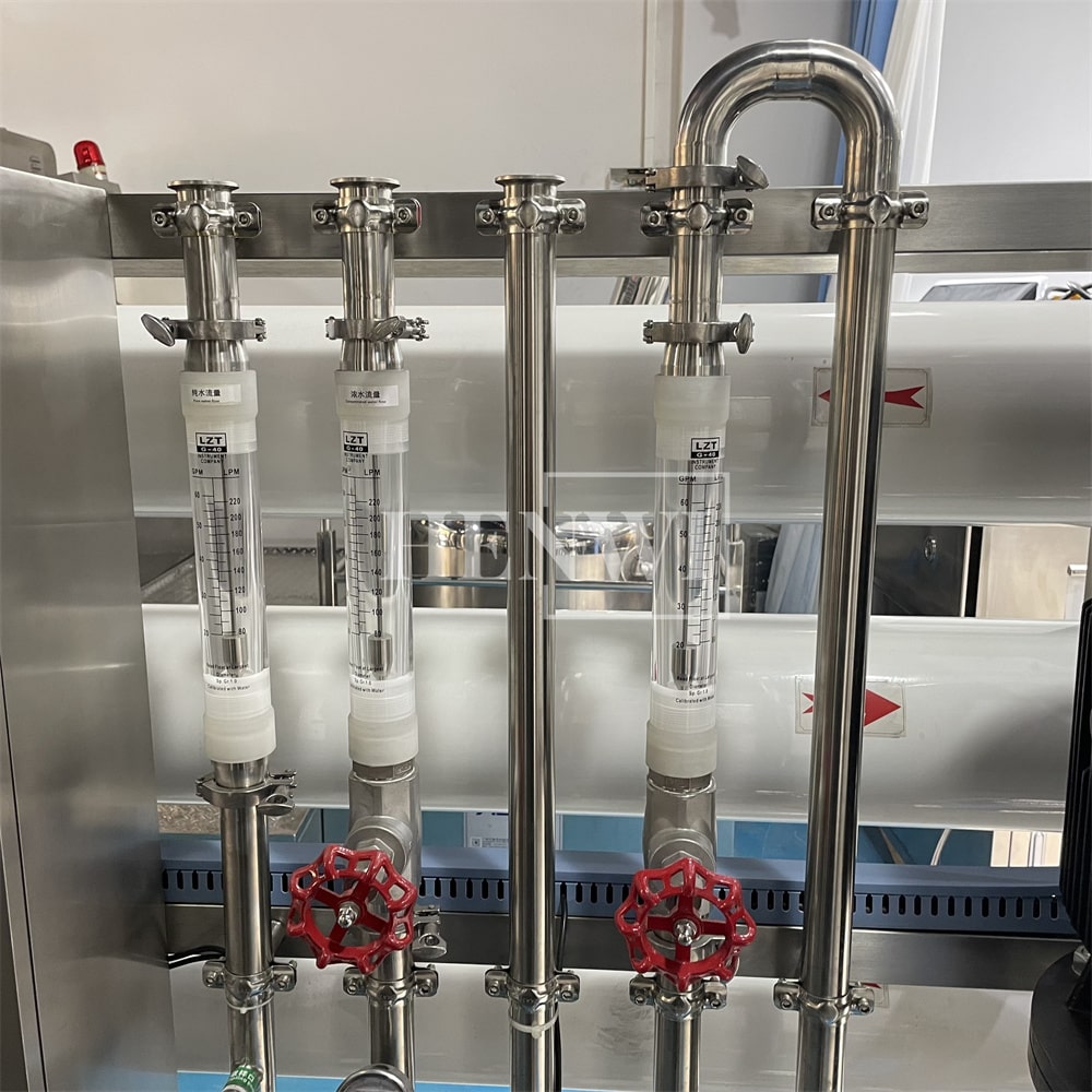 Henwi HWRO-Single Stage-3000-10000L/H-SUS Reverse Osmosis Water Purification Treatment Equipment Pure Water Making Machine Water Purifying Device