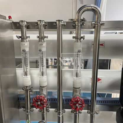Henwi HWRO-Single Stage-3000-10000L/H-SUS Reverse Osmosis Water Purification Treatment Equipment Pure Water Making Machine Water Purifying Device