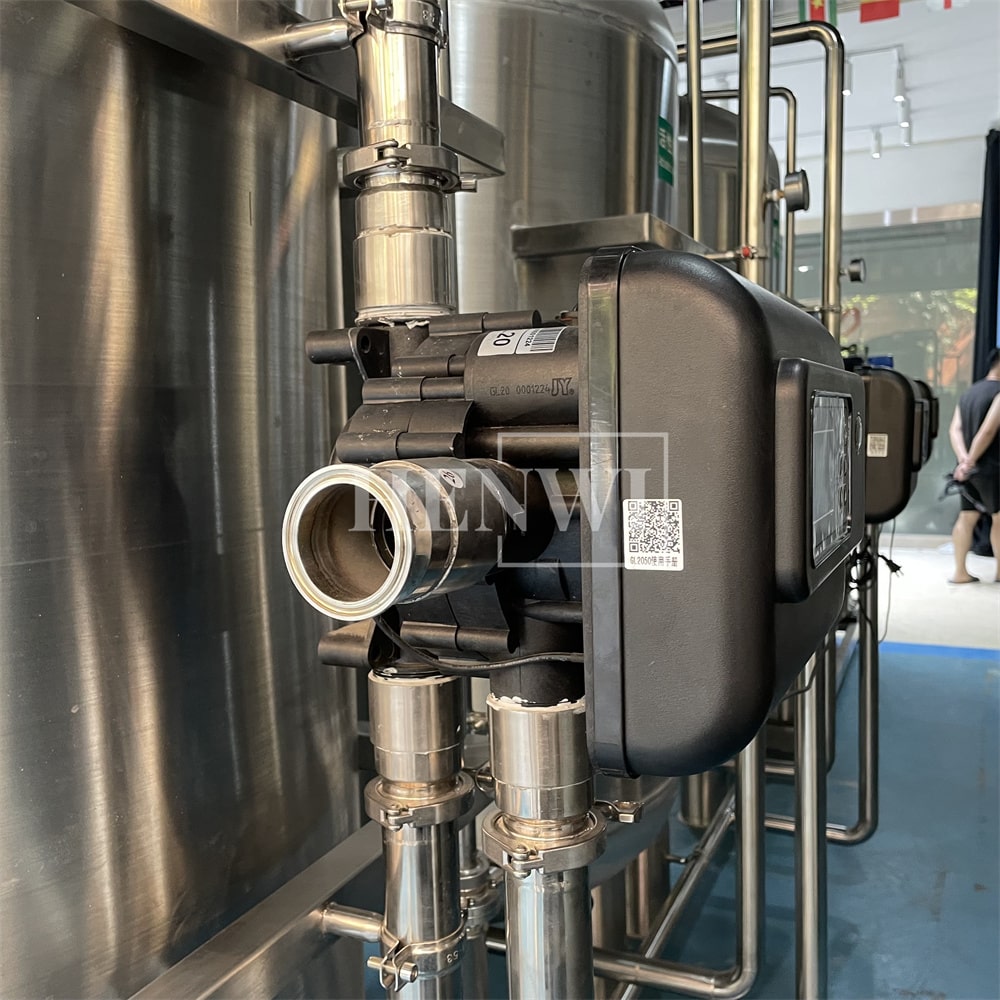 Henwi HWRO-Single Stage-3000-10000L/H-SUS Reverse Osmosis Water Purification Treatment Equipment Pure Water Making Machine Water Purifying Device